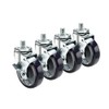 Krowne 28-147S Krowne Heavy Duty 3/4"-10 Threaded Stem Caster, Swivel
