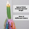 Candlestock Hippie Drippy Drip Candles - Pack of 6 Dripping