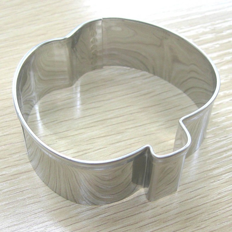 nagao Stainless Cookie 抜型 Apple 1077 