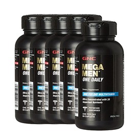 G&amp;C Mega Man Multivitamin One Daily 60 tablets x5, 5, 60 / 지앤씨 메가맨 종합비타민 원 데일리 60정 x5, 5개, 60개