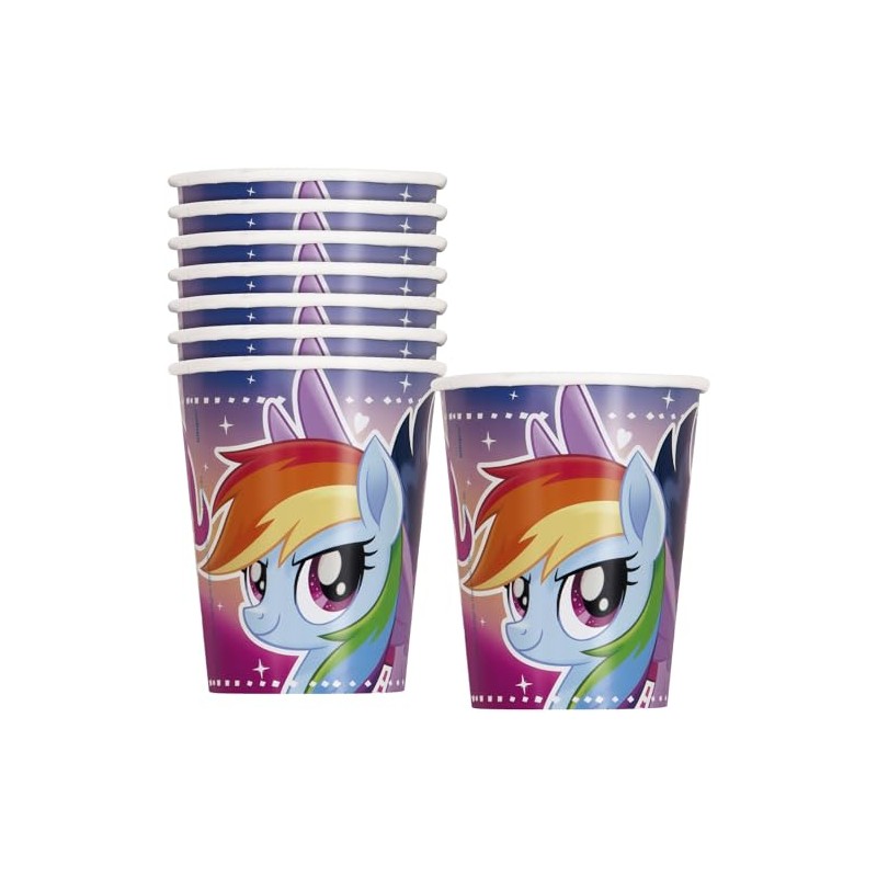 Unique 9oz My Little Pony Party Cups, 8ct, Multicolor