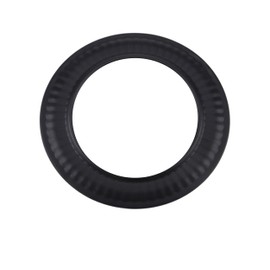 Irnyso Replacement Firewood Stove Wood Stove Stove Pipe Trim Collar, Steel, Black, Matte BM0093 8595720 fits 5" 24-Gauge Single Wall Steel Construction Black Matte Finish