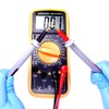 Cleqee Multimeter Test Lead Probe Test Lead Gold Plated Extra