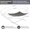 SUNCREAT Hammocks Portable Double Outdoor Hammock, 450lbs Capacity, Quick Dry