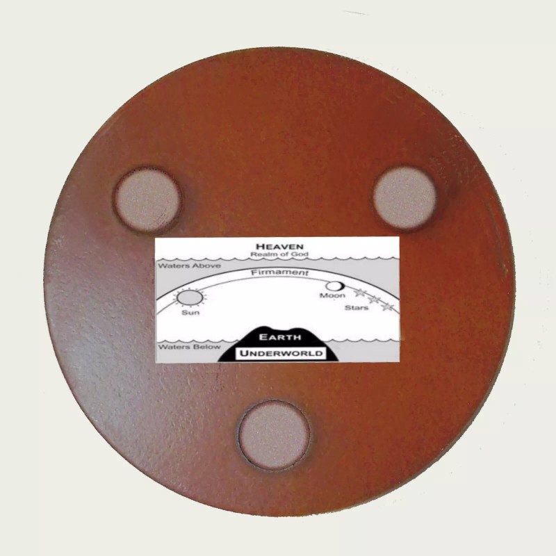 not applicaple Flat Earth Map Dome Display Model, acrylic dome,