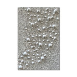 Epicler art Hand-Painted White Texture Abstract Oil Painting Canvas Wall Art Minimalism Art Painting Bedroom Dining Room Living Room Office Wall Decoration 36x24 inches