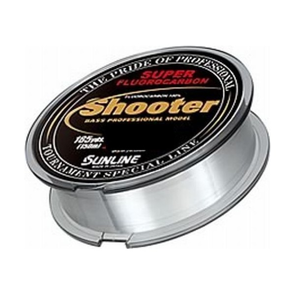 Sunline Fluorocarbon Line Shooter, 492.2 ft (150 m), No. 4,