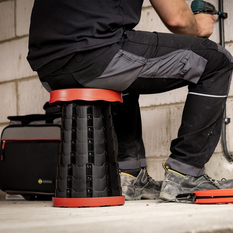 AVIT Collapsible Stool | telecopic | Lightweight | Capacity 200