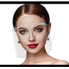 Full Face Protective_Shield_Visor, Plastic Adjustable Transparent Face_Visor Resistant to Prevent