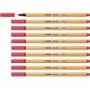 Fineliner - STABILO point 88 Box of 10 Rust Red