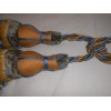 Lee Jofa Carousel 11.5" Double Tassel Tieback Yellow Blue for