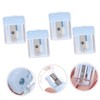 Baluue 4Pcs Cosmetic Pencil Sharpener Durable Single Design for Eyeliner