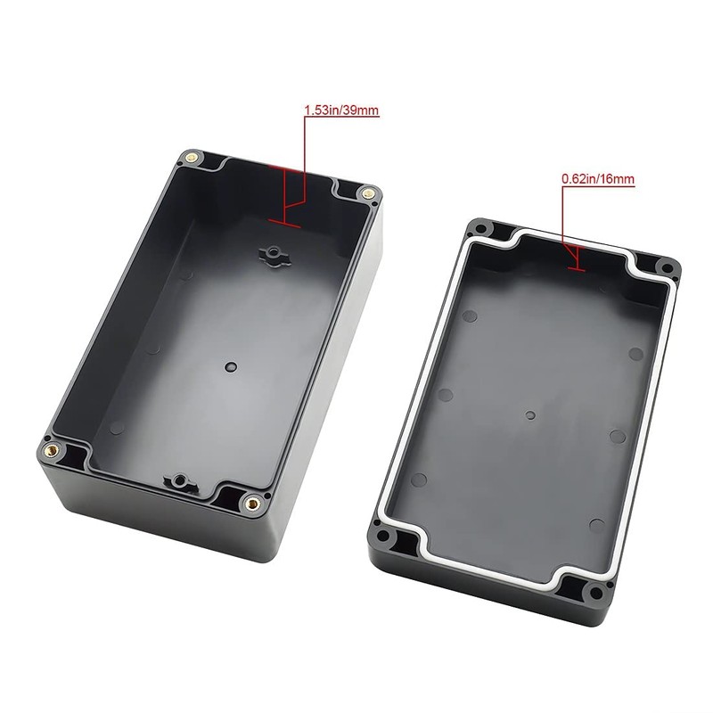 LeMotech Project Box ABS Plastic Junction Box IP65 Waterproof Electrical
