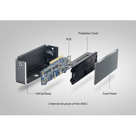 FiiO AM3 Balanced Output Headphone Amplifier Module for X7 Portable High-Resolution Audio Player, Titanium