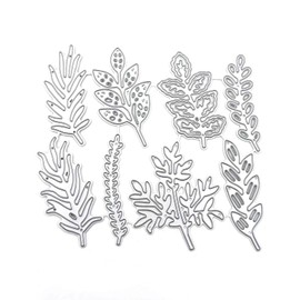 TOZBLEU Cutting Sheets, 8 Pieces Cutting Dies Flowers Metal Embossing Stencils Cutting Dies for DIY Scrapbooking Cards Craft Gift Home Decoration, 105 x 95 mm