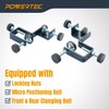 POWERTEC Drawer Front Installation Clamps, Adjustable Cabinet Face Clamp Set,