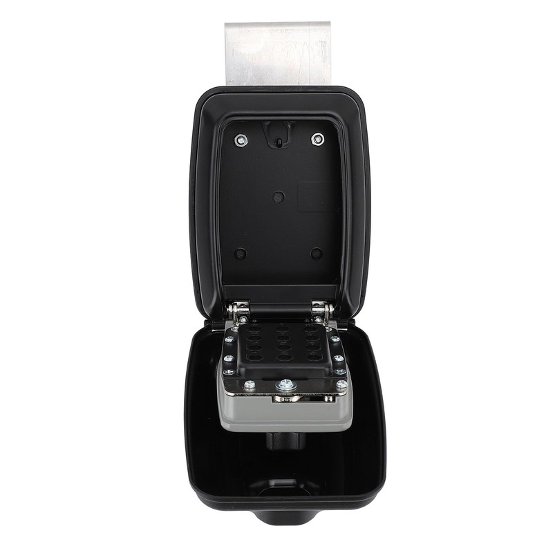 Punch Button Key Lock Box, Metal Combination, Zinc Alloy, Waterproof,