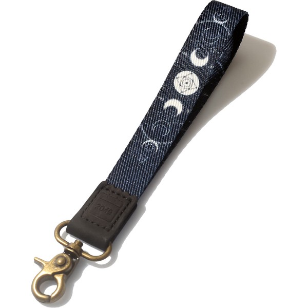 DQL wrist lanyard for keys Moon phase key wristlet, astrology