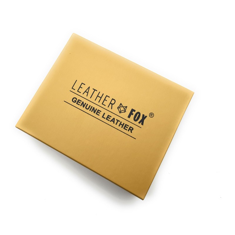 Lemasi Genuine Leather Minimalist Men's Wallet with RFID Protection Nappa