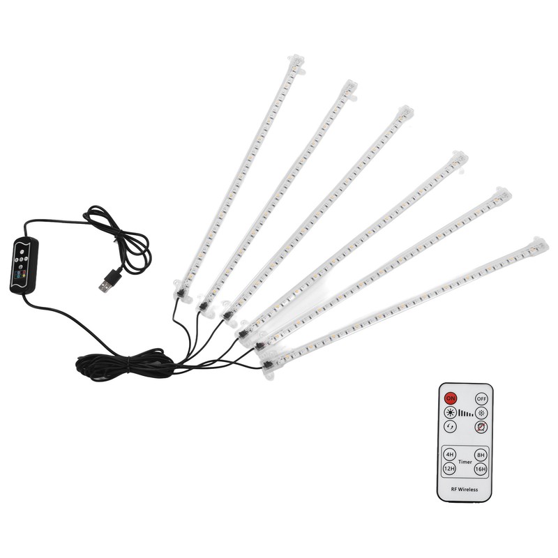 6 Head 54W 216LEDs Plant Growth Light with 3 Light