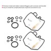 2 Sets Motorcycle Overhaul Carburetor Rebuild Kit Fit for Honda