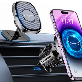 Car Magnet Phone Mount Magnetic Phone Holder for Car Dashboard 【Super Magnets】 Phone Holders for Your Car Magnetic Phone Mount Holder for All Smartphones & Tablet