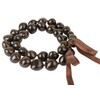 Hawaiian Kukui Nut Brown Shell 32" Necklace