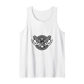 Ascia regalo guerriero vichingo e valknut Canotta