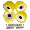 UANOFCN 4 Pcs 5" X 3" Boat Trailer Wobble Rollers