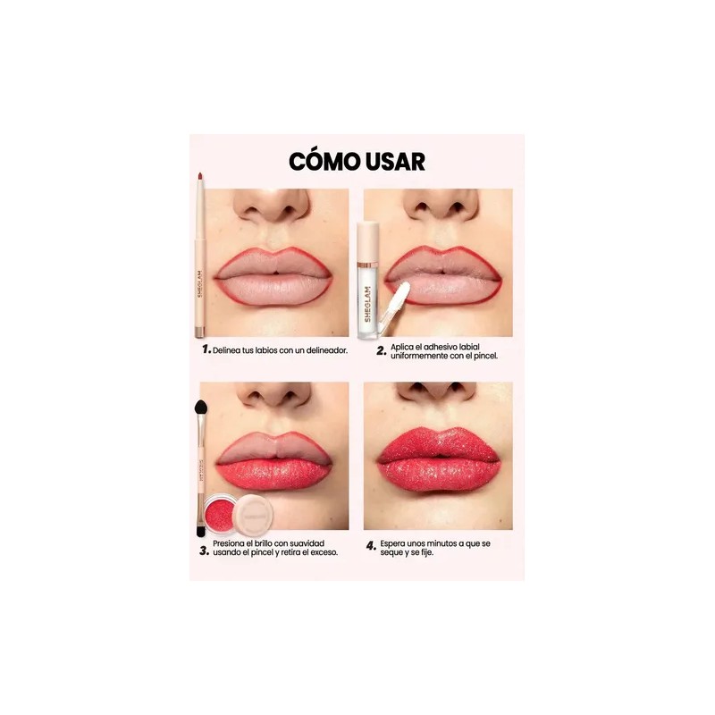 Sheglam Lip Dazzler Kit De Brillo Labial - Center Stage