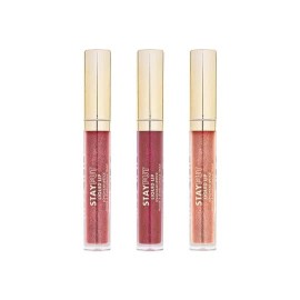 Milani  Milani Glisten & Glow Lip Trio – Stay Put Liquid Shimmer Lipsticks