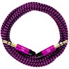 i! - 1m Premium Nylon AUX Audio Cable Jack 3.5