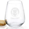 M. LA HART James Madison University Stemless Wine Glasses -