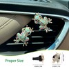 ORIESSE Frog Car Decor,2pcs Tree Frog Car Air Freshener Vent