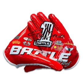 Battle Sports Wide Receiver Football Gloves, Ultra Stick Adult & Youth Gloves