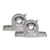 Jeremywell UCP204-12 Stainless Steel Pillow Block Bearing (2 Pack), 3/4