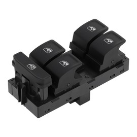 A ABSOPRO Power Window Switch No.5GG959857 Front Left Driver Side Window Control Switch for Volkswagen Golf Black