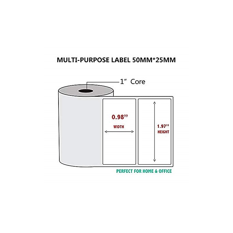NetumScan Portable Label Makers, 58mm Bluetooth Thermal Label Printer for