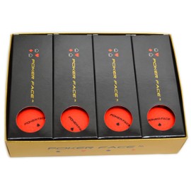 Poker Face M - Premium Matte Finish Color Distance Golf Balls (Red)