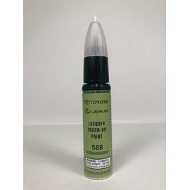 Toyota Genuine 00258-00588-21 Electric Lime Metallic Touch-Up Paint (.5 fl oz, 14.7 ml)