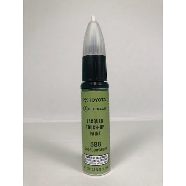 Toyota Genuine 00258-00588-21 Electric Lime Metallic Touch-Up Paint (.5 fl