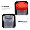 ABOOFAN 10Pcs Leak Resistant Cups Plastic Sample for Safe and