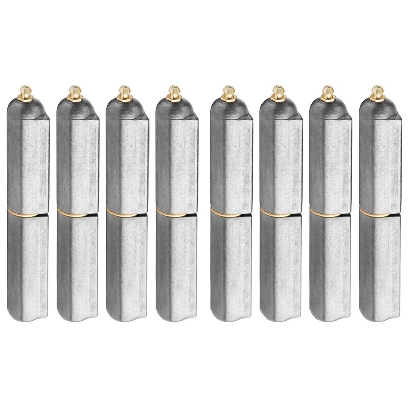 MOUNTAIN_ARK 8 Pack 4-5/8" x 5/8" Weld On Bullet Hinges