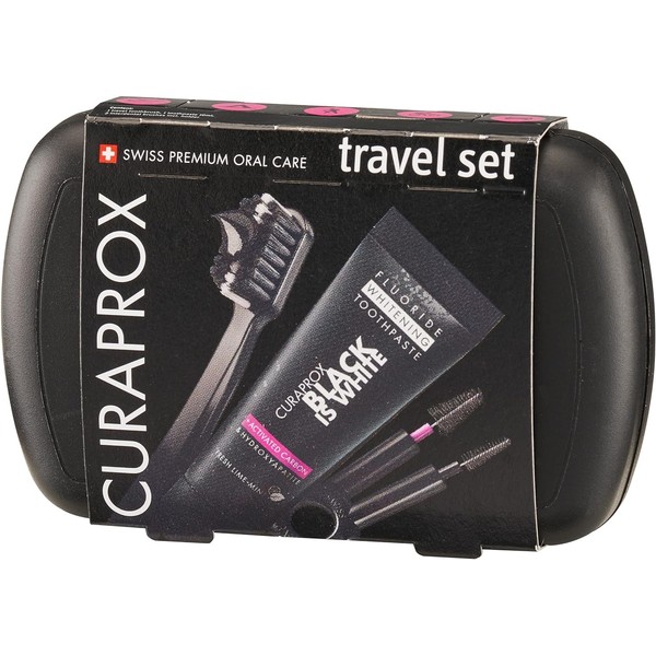 Set de viaje Curaprox (Travel set) (BLACK)
