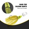 Tungsten Bladed Swim Jig Heads for Fishing - 4 Pack