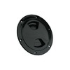 JR Products 31035 Access/Deck Plate - 5", Black