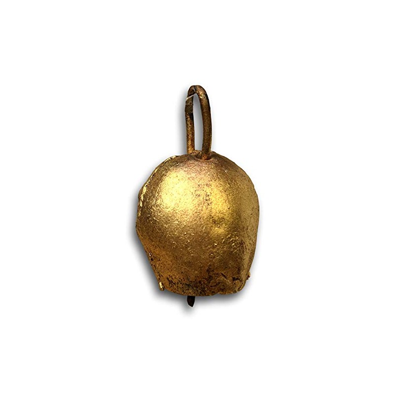 Dozen Mongolian Style Tin Bells 2"H