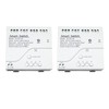 Byttlerom 2X 4CH Zigbee Smart Light Switch Module AC 85-250V