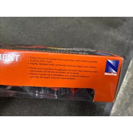 New Ray Kubota M5-111  Tractor Play Set Toy 77700-12082