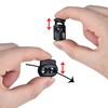 Kare & Kind 30 Pcs Plastic Cord Locks & Elastic
